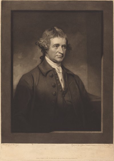 エドマンド・バーク 作： John Jones after George Romney