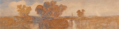 ノリッジの遠景 作： John Joseph Cotman