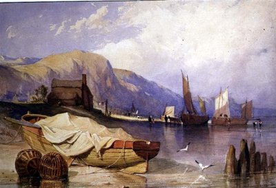 コーストシーン 作： John Joseph Cotman