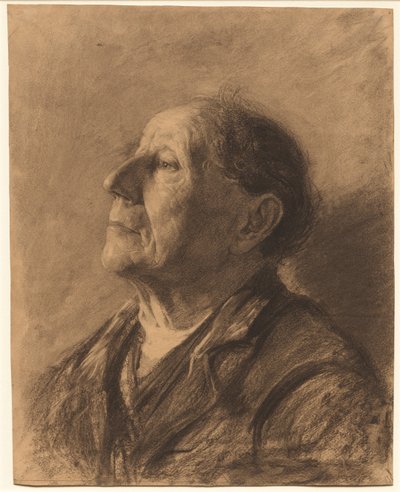 老人の肖像、c。 1884年。 作： John Kavanagh