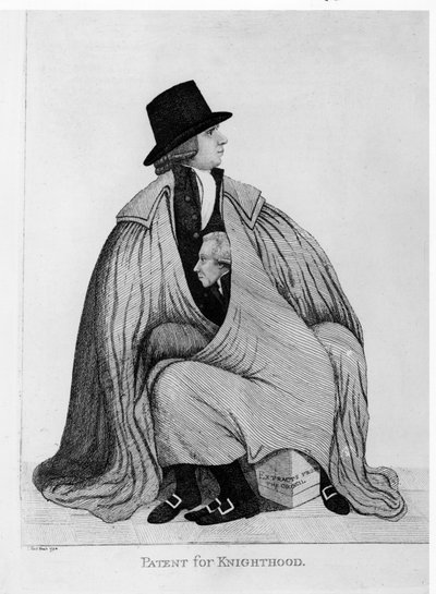 騎士の特許：ヘンリーダンダスとジェームズスターリング卿、1792年 作： John Kay