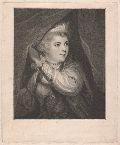 Mrs. Abington hahmona Roxana 作： John Keyse Sherwin