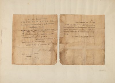 除隊証明書、1935年1942年。 作： John Koehl