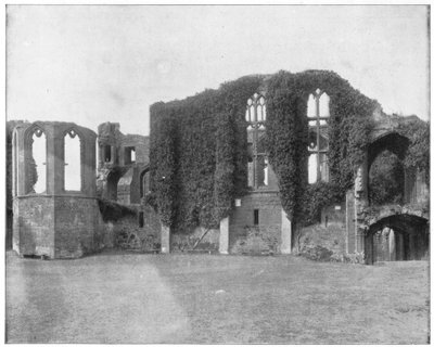 19世紀後半のイギリス、ケニルワース城。 作： John L. Stoddard