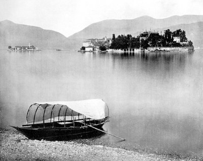 マッジョーレ湖、イゾラベラ、イタリア、1893年。 作： John L. Stoddard