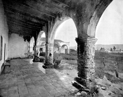 サンファンの使命、ヨセミテバレー、カリフォルニア州、アメリカ合衆国、1893年。 作： John L. Stoddard