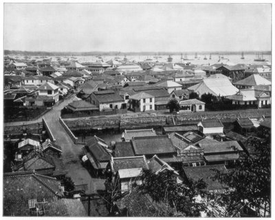 横浜、日本、19世紀後半 作： John L. Stoddard