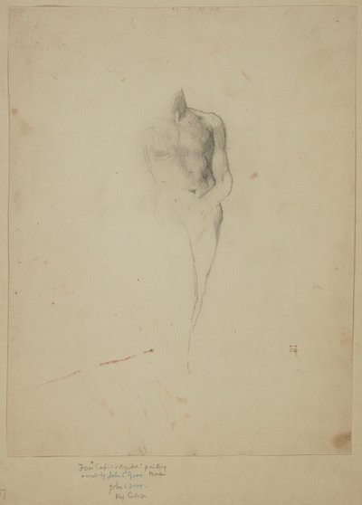 キューピッド; 後に勉強する 作： John La Farge