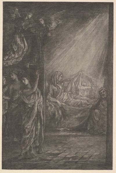 The Nativity.n.d. 作： John La Farge