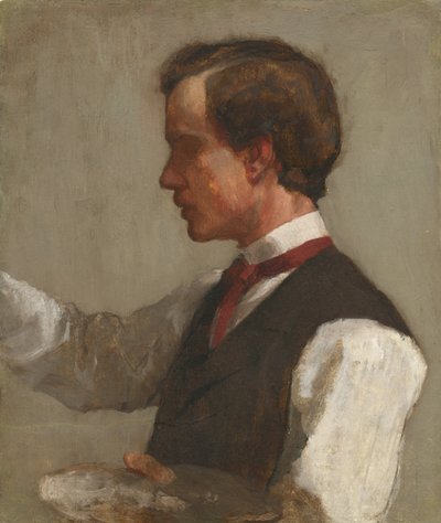 ウィリアム・ジェームズ、1859年頃 作： John La Farge