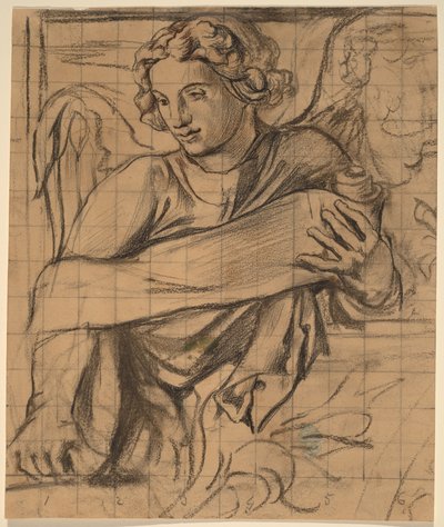 エンジェル - トリニティ教会の壁画 作： John La Farge or Lafarge