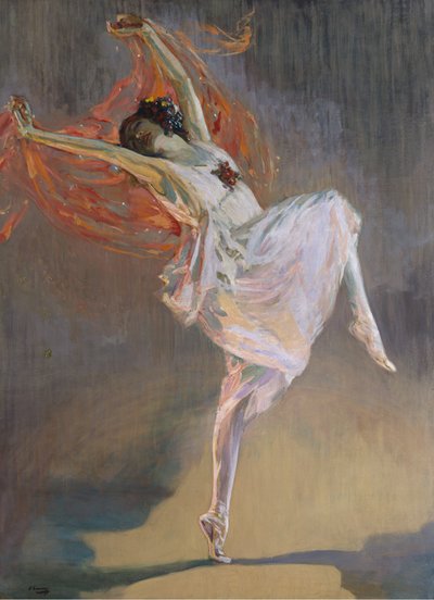アンナ・パヴロワ 作： John Lavery