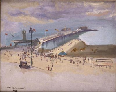 ロイヤルアルビオンからのブライトン 作： John Lavery