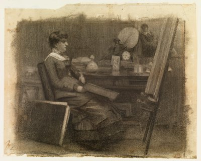 彼女の肖像 作： John Lavery