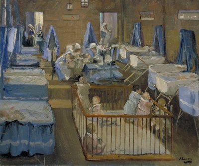 レディヘンリーのクレッシュ、ウーウィッチ 作： John Lavery