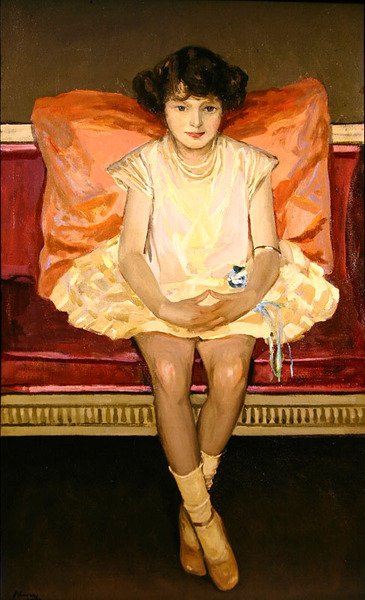ディンキー・チスマンの肖像 作： John Lavery