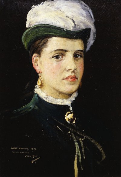 ジェーンレイブリーの死後の肖像画 作： John Lavery