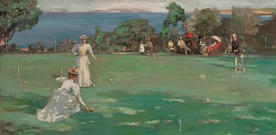 クロケットパーティー 作： John Lavery