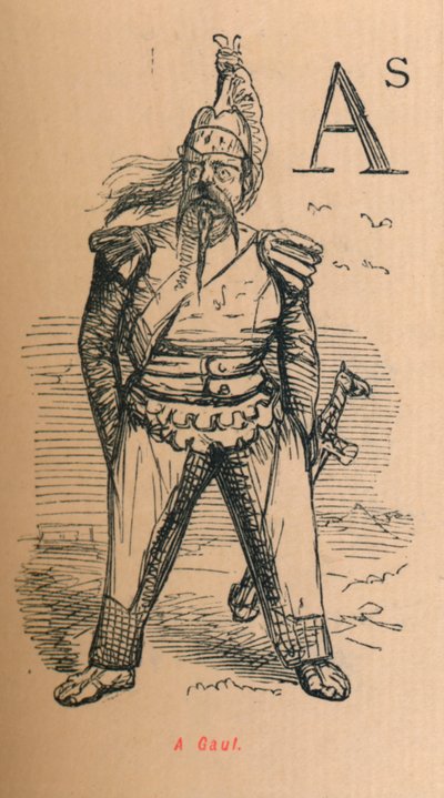 ガリア、1852 作： John Leech