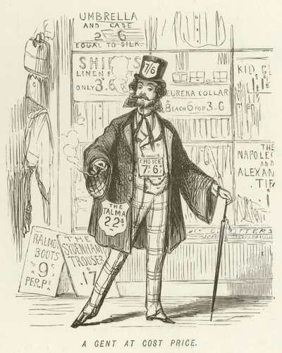 原価でのゲント 作： John Leech