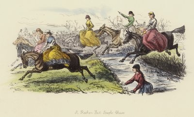 かなり速い尖塔の追跡 作： John Leech