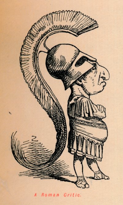 ローマの批評家、1852 作： John Leech