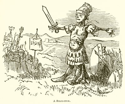 恐怖のカラス 作： John Leech