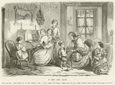 息子と相続人 作： John Leech