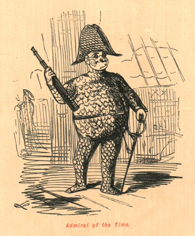 時の提督、1897年。 作： John Leech