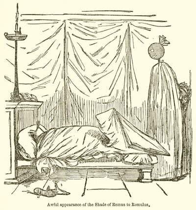 シェムスオブレムスのロムルスへのひどい外見 作： John Leech