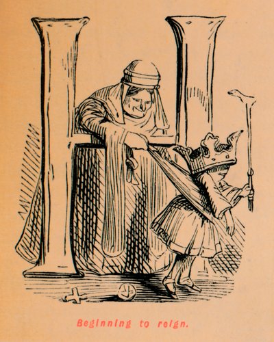 統治し始めた、c1860、c1860 作： John Leech