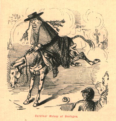 1897年、ブローニュのウォルジー枢機卿。 作： John Leech