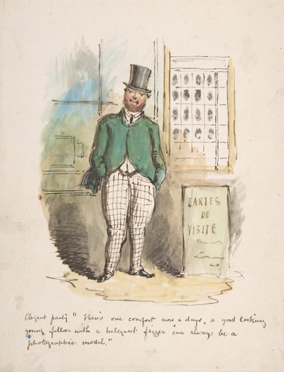 コミックスケッチ、1837-64年 作： John Leech