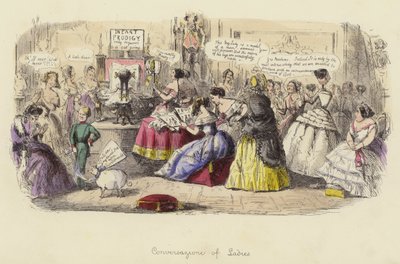 女性の会話 作： John Leech