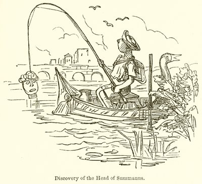 Summanusの首の発見 作： John Leech
