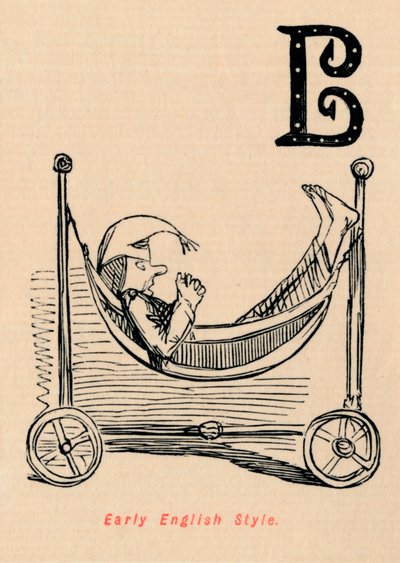 初期の英語スタイル、c1860、c1860 作： John Leech