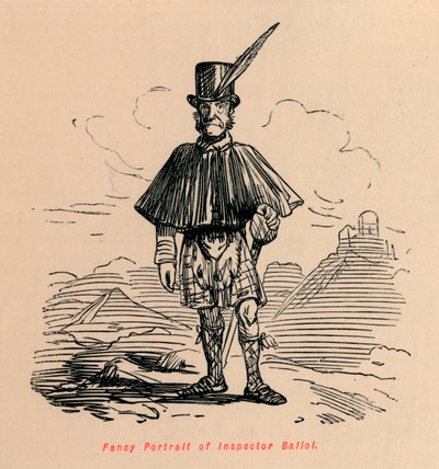 バリオイ監察官の派手な肖像画、c1860、c1860 作： John Leech
