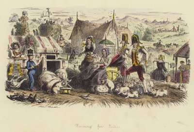 女性のための農業 作： John Leech
