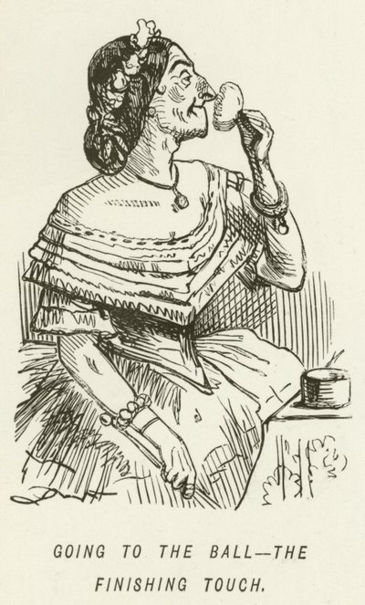 ボールに行く-最後の仕上げ 作： John Leech