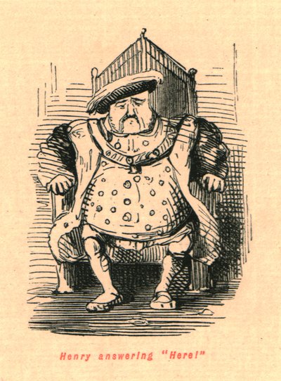 ヘンリーがここに答える！、1897。 作： John Leech