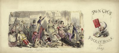 Higgledy-Piggledyまたは国内共和国 作： John Leech