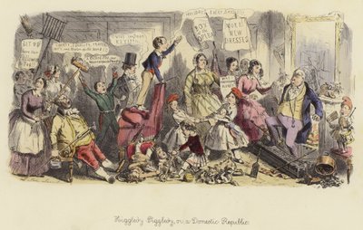 Higgledy-Piggledy、または国内共和国 作： John Leech