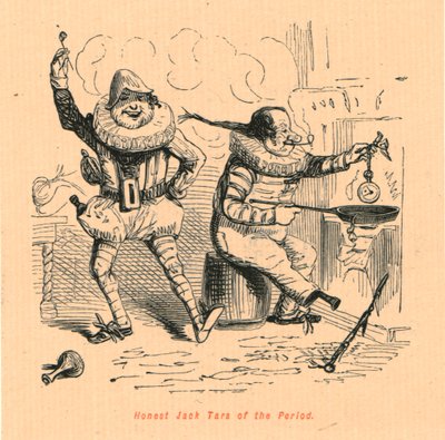 1897年の正直なジャックタール。 作： John Leech