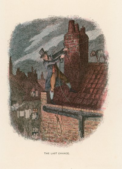 オリバーツイストのイラスト 作： John Leech
