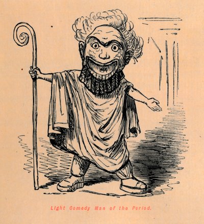 1852年のライトコメディーマン 作： John Leech