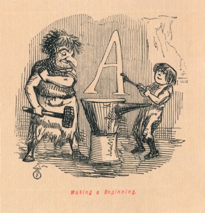 始まり、c1860、1860 作： John Leech