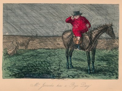 ジョーロックス氏は1854年にさようならの日を過ごした 作： John Leech