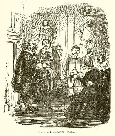 保護者のお茶会の1つ 作： John Leech