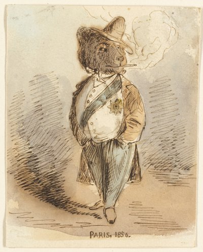 パリ 1856 作： John Leech