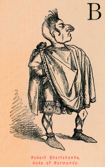 ロバート・ショートシャンクス、ノルマンディー公、c1860、c1860 作： John Leech